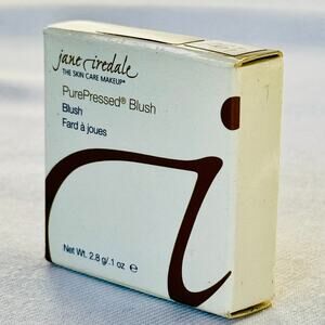 Jane Iredale PurePressed Blush Flushed 2.8g 0.1 oz NEW Sealed Discontinued